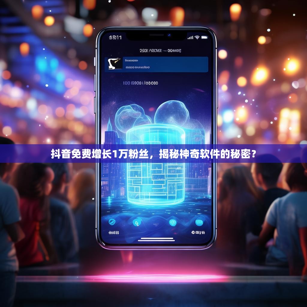抖音免费增长1万粉丝,揭秘神奇软件的秘密?