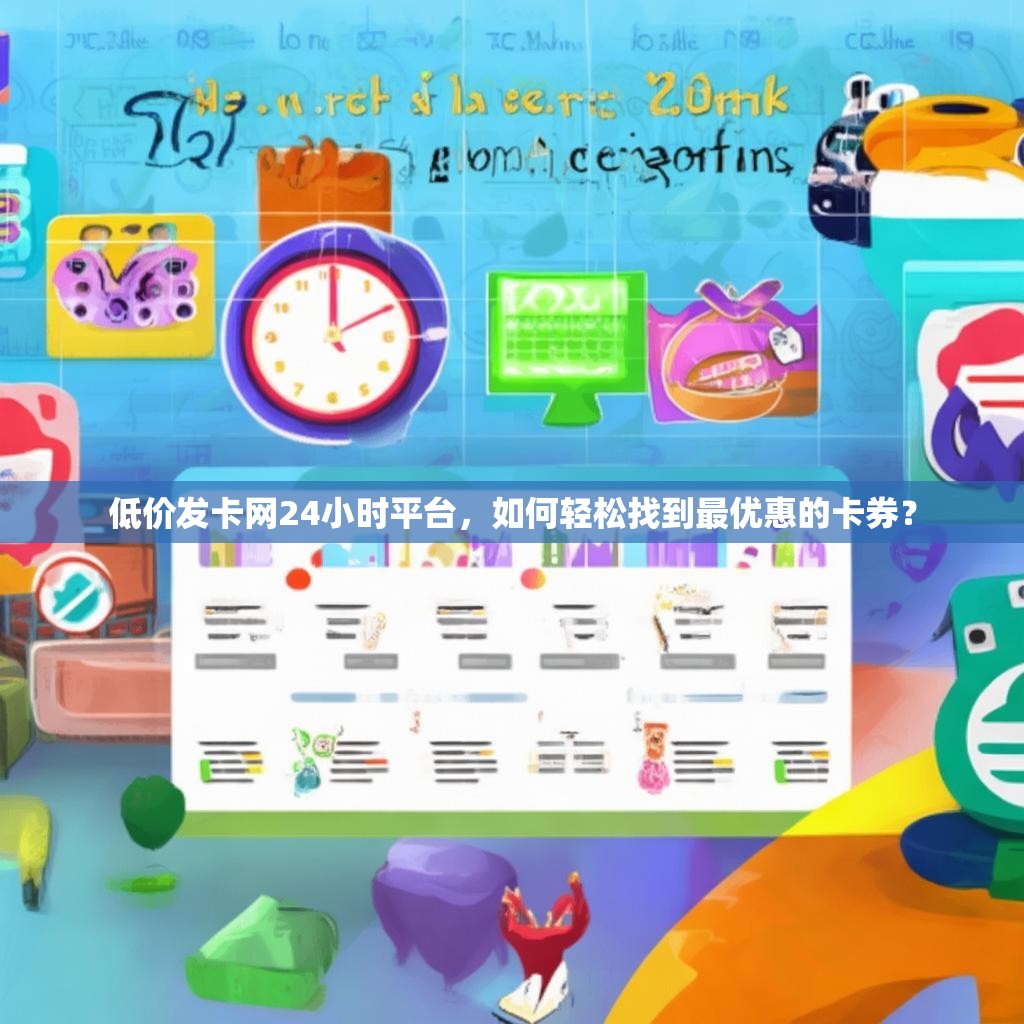 <strong><mark>低价发卡网</mark></strong>24小时平台，如何轻松找到最优惠的卡券？