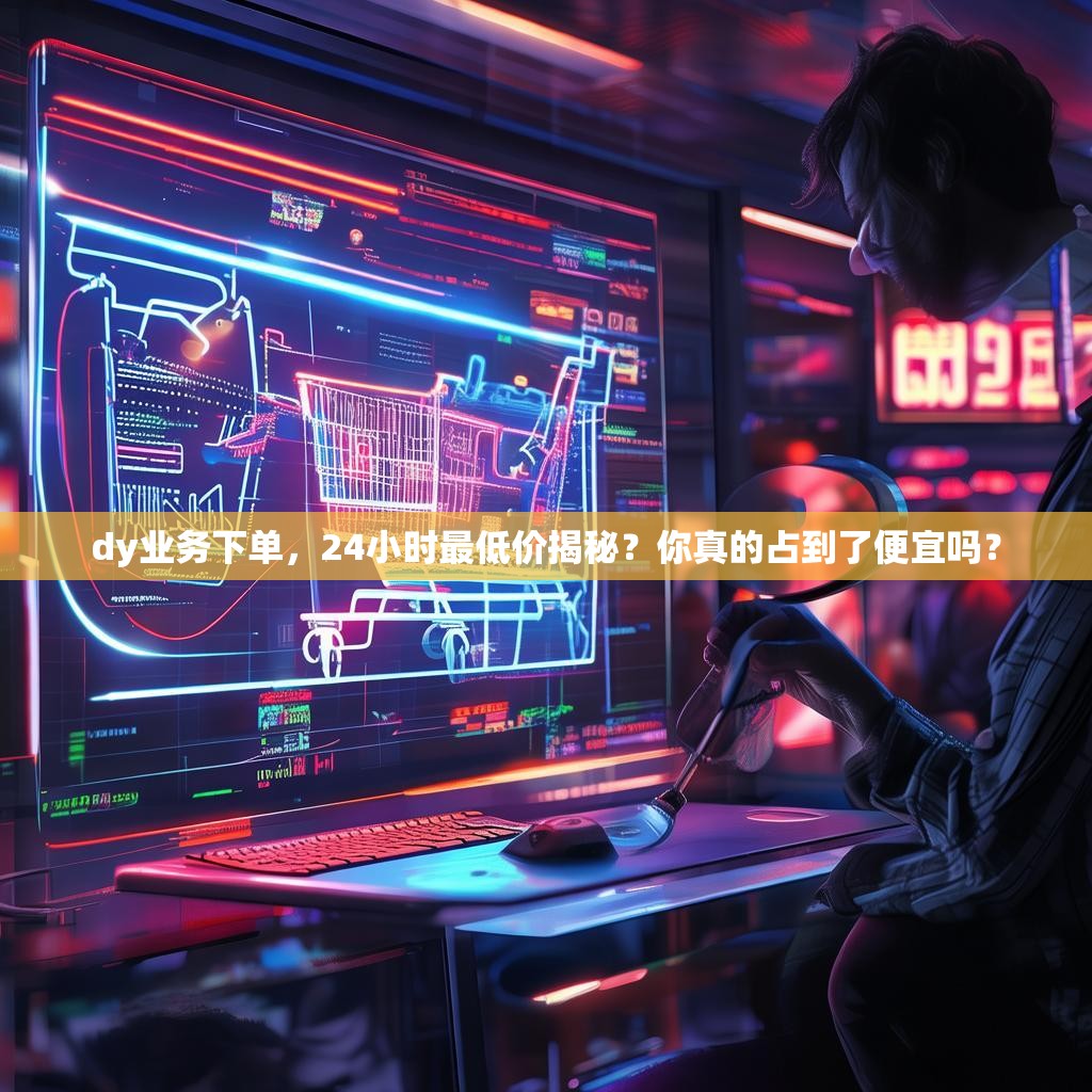 dy业务下单，24小时最低价揭秘？你真的占到了便宜吗？