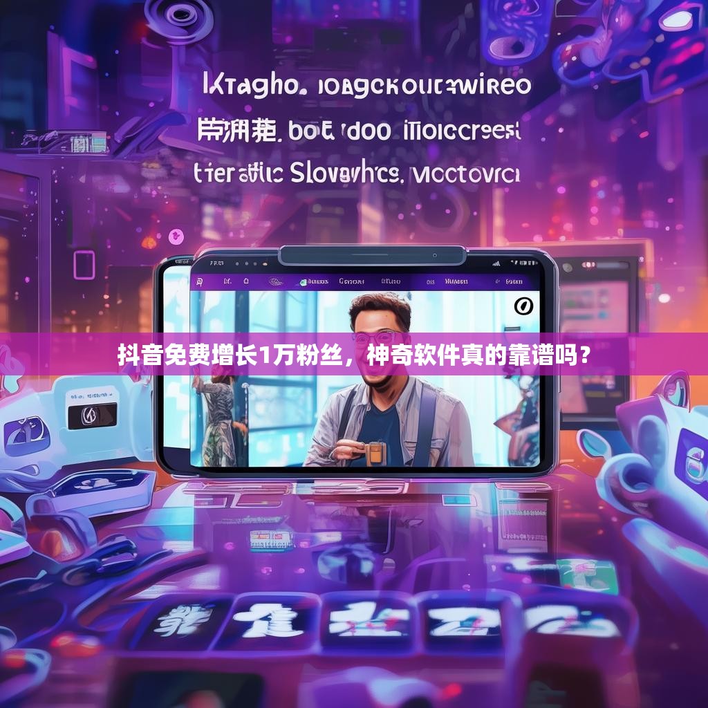 抖音免费增长1万粉丝，神奇软件真的靠谱吗？