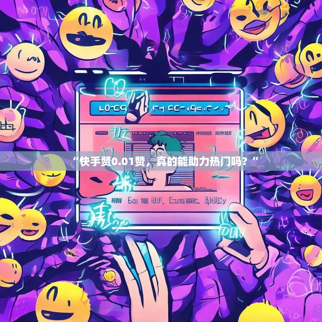 详细阅读:“快手赞0.01赞,真的能助力热门吗?” “快手赞0.01赞,真的能助力热门吗?”