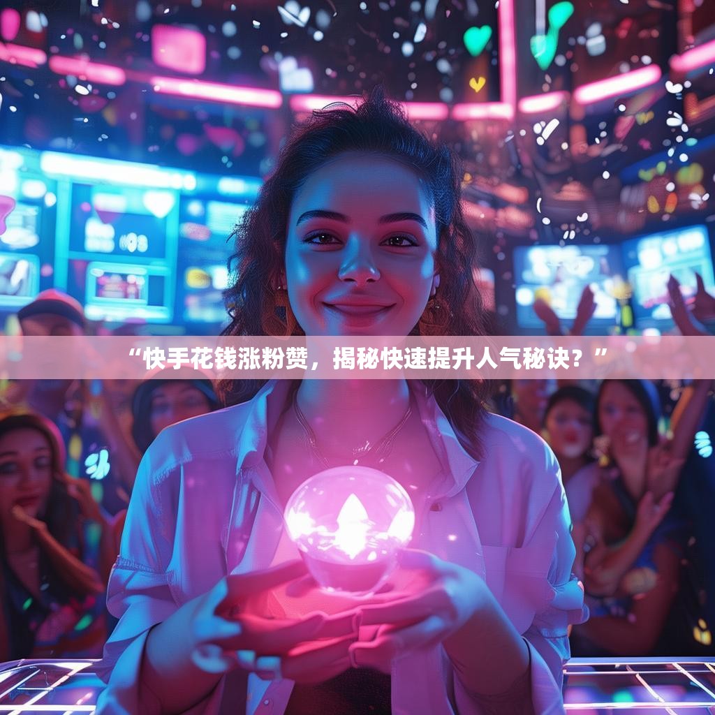 “快手花钱涨粉赞,揭秘快速提升人气秘诀?”