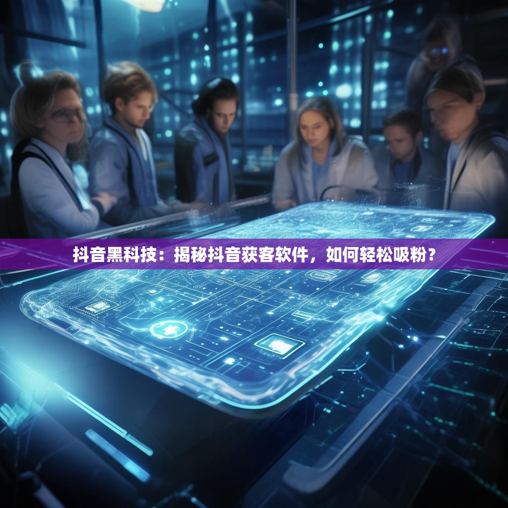 抖音黑科技：揭秘抖音获客软件，如何轻松吸粉？