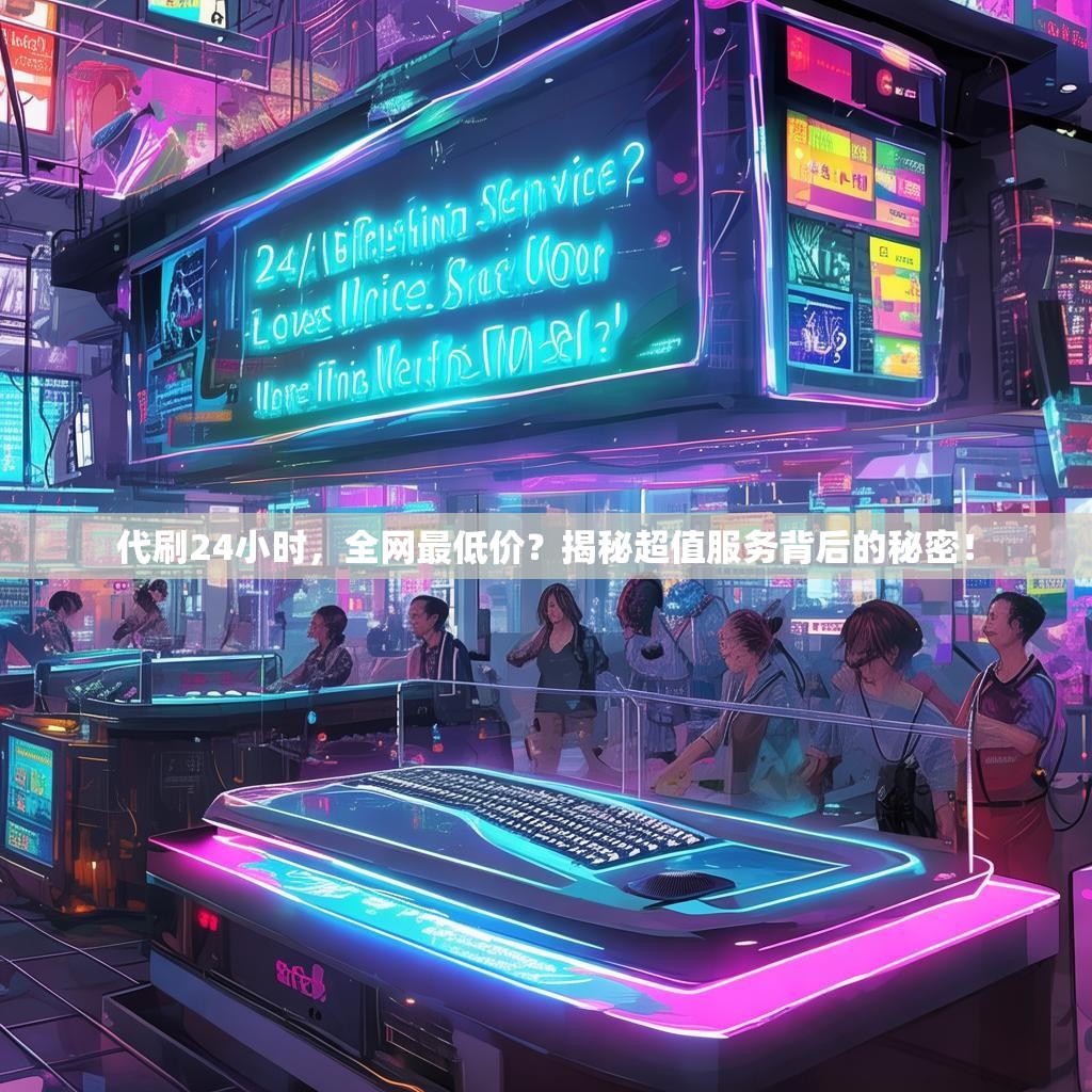 代刷24小时，全网最低价？揭秘超值服务背后的秘密！
