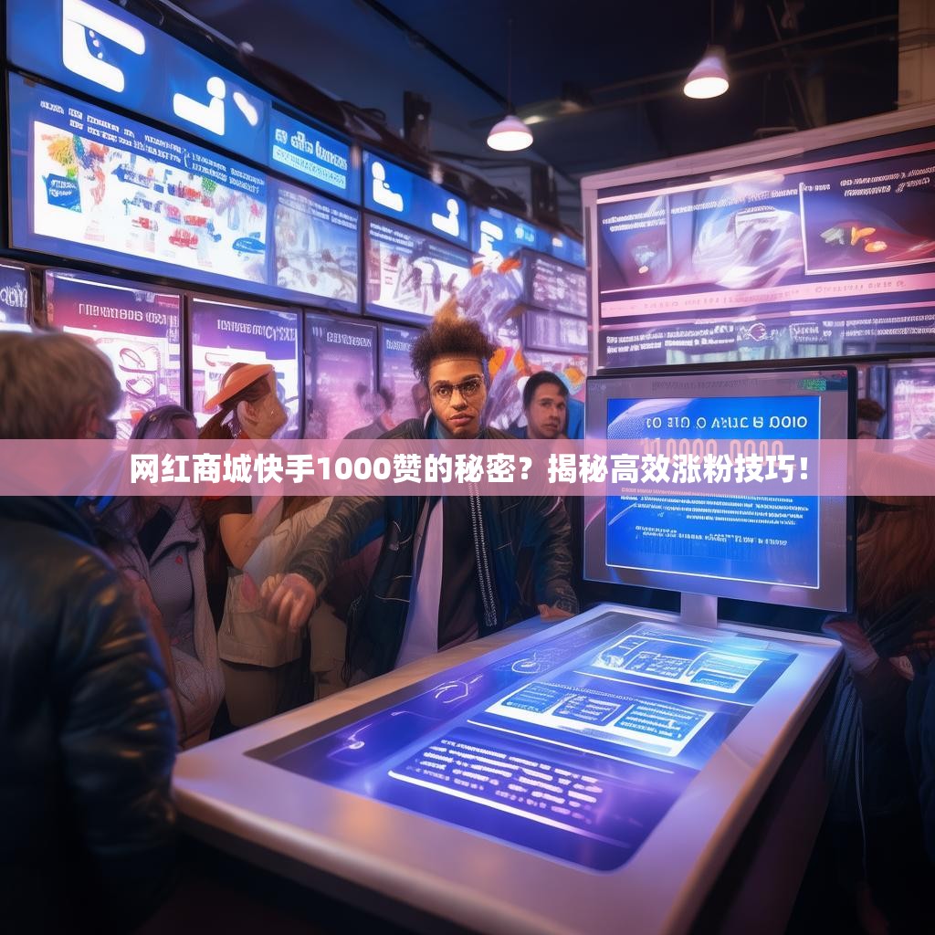 网红商城快手1000赞的秘密？揭秘高效涨粉技巧！