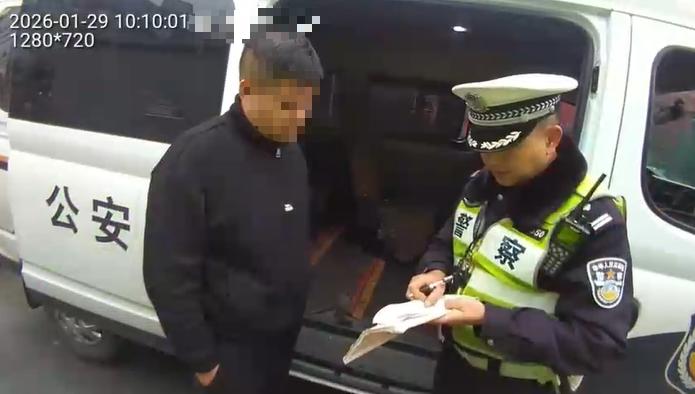 普定交警查处酒驾,营运司机付某饮酒驾驶营运车被严惩