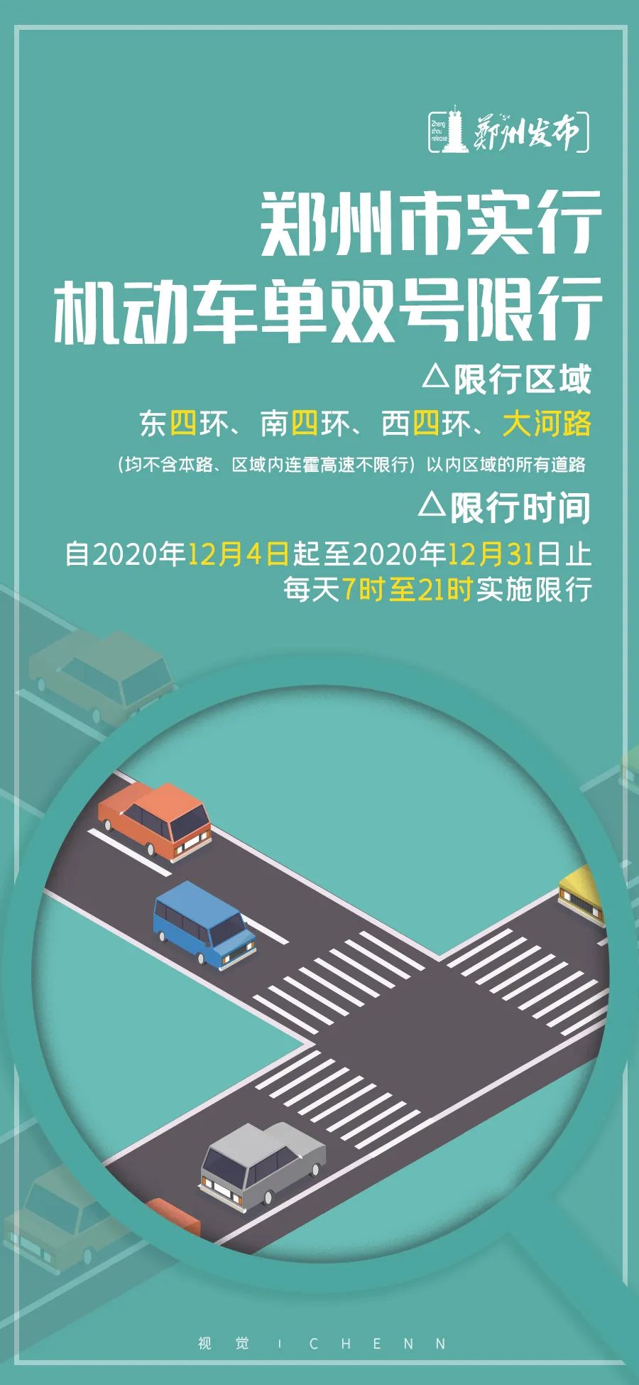 我市将实施机动车单双号限行，这些事项要知道