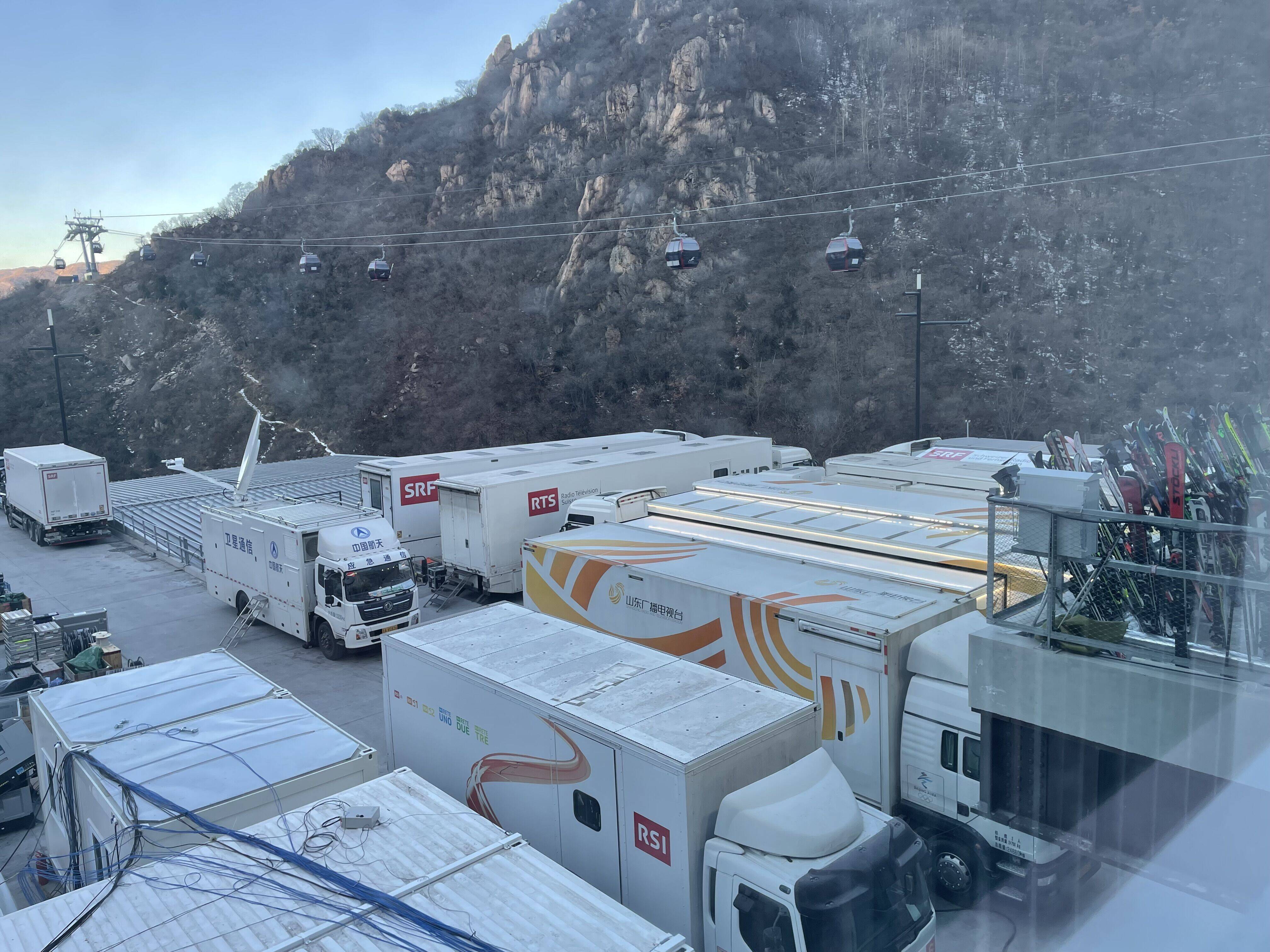 春节假期坚守一线！山东广电为冬奥会高山滑雪转播保电