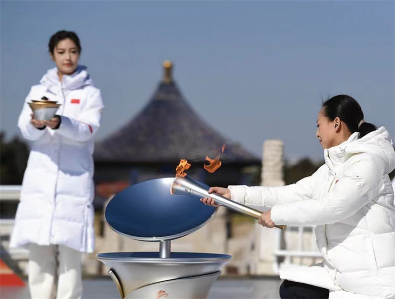 北京冬残奥会火炬传递：点燃希望，传递自强不息精神